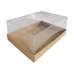Caixa para Presentes 24x18,5x9 KRAFT Corpo PVC Com 10 - RETANGULAR