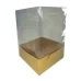 Caixa para caneca de Chopp 12x12x16 KRAFT Corpo PVC Com 10 - CAIXAS PARA CANECAS DE CHOPP