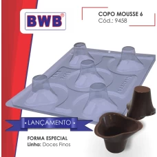 Forma BWB Copo Mousse 6 Especial com Silicone Ref.9458