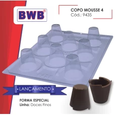 Forma BWB Copo Mousse 4 Especial com Silicone Ref.9435 - COPOS E CONES