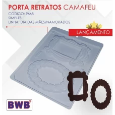 Forma BWB Porta Retrato Camafeu Ref.9668