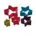 Jogo de Cortadores Estrelas em Plástico Kehome Com 05 - MARCADORES E CORTADORES