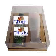 Caixa para Garrafa e Tulipa 24x18,5x9 KRAFT Corpo PVC Com 10 - CAIXAS DE CANECAS CONJUNTO